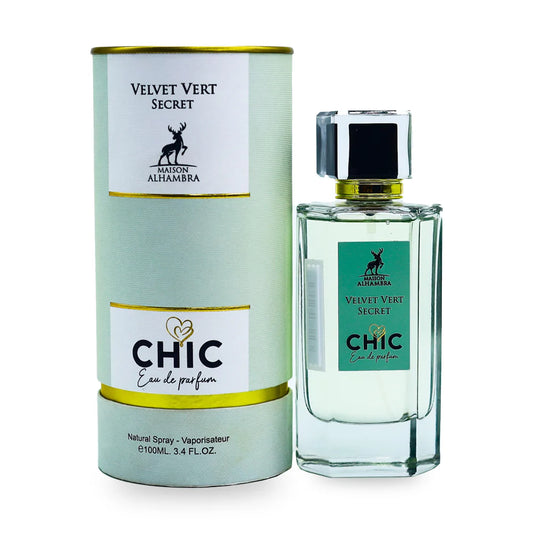 Al Hambra Chic Velvet Vert Secret - Unisex