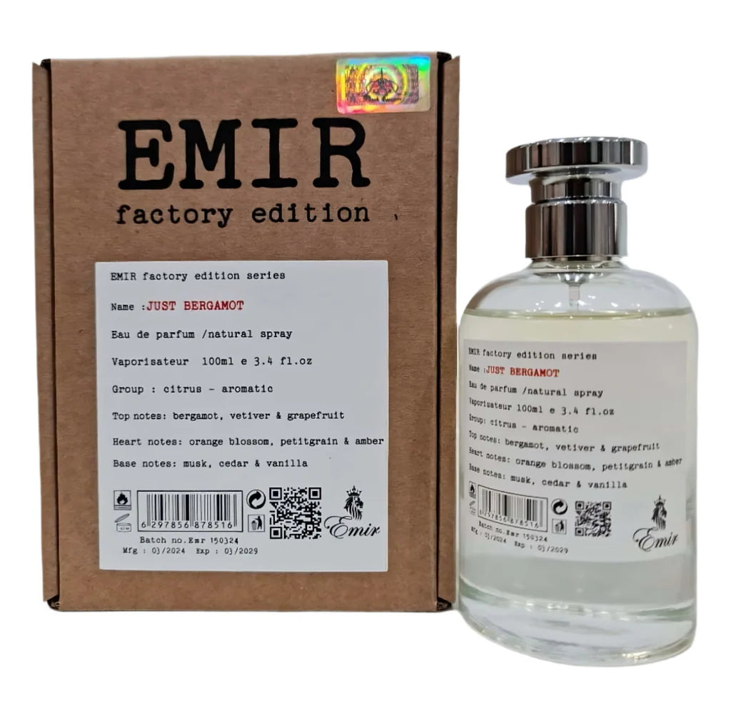 Just Bergamot Emir Factory Edition - Unisex